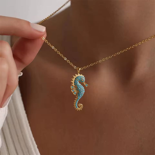 Celestial Seahorse Necklace