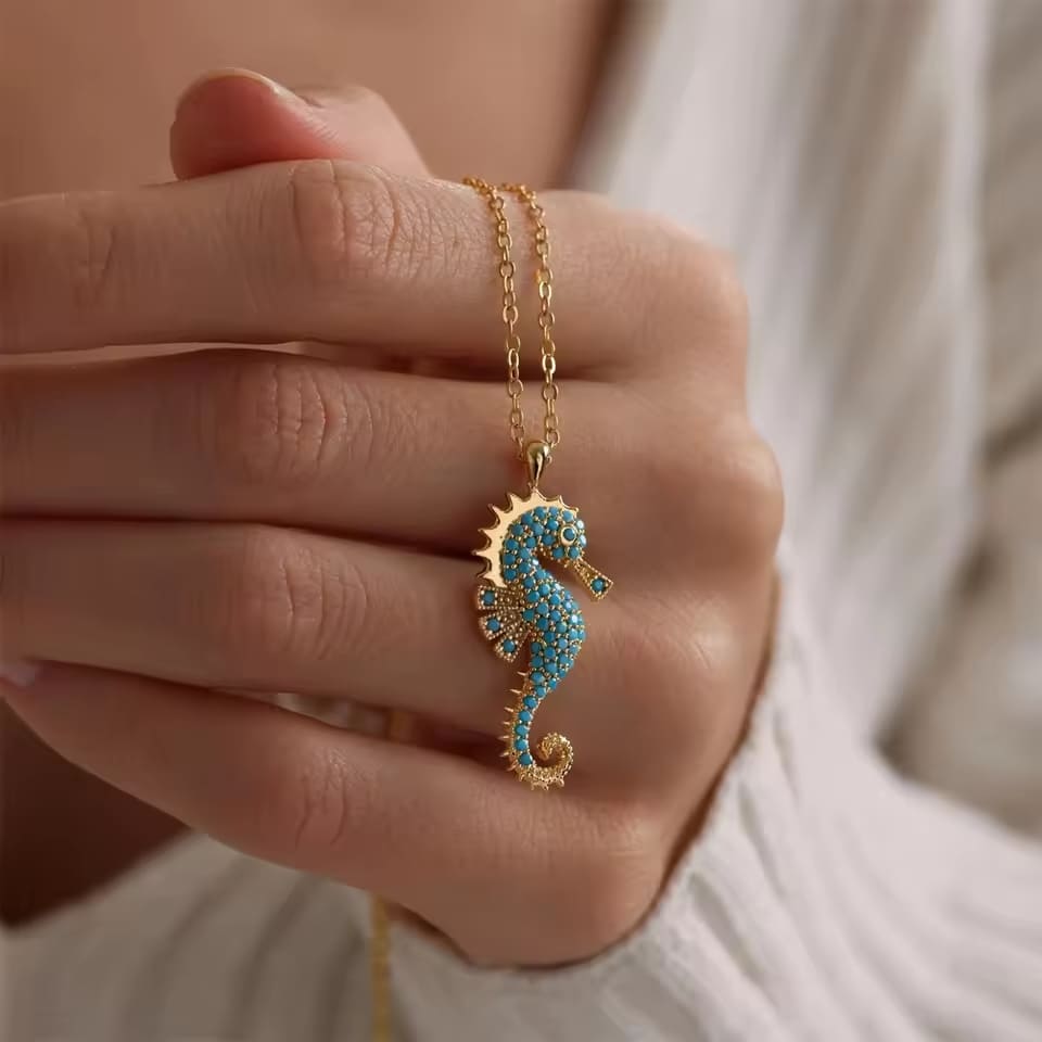 Celestial Seahorse Necklace
