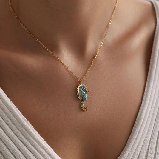 Celestial Seahorse Necklace