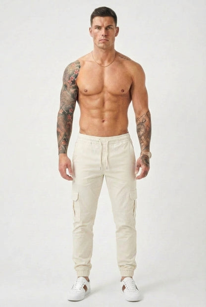 Cargo Jogger - Cream
