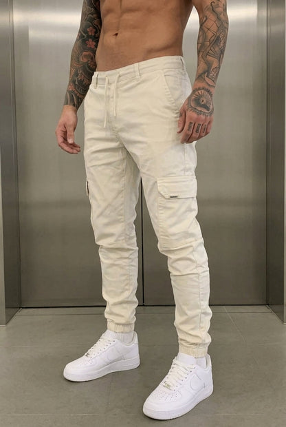 Cargo Jogger - Cream